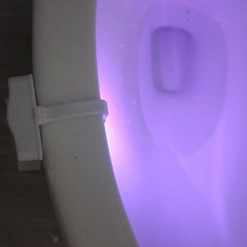 Multicolor Toilet Seat Nightlight (Motion Activated)